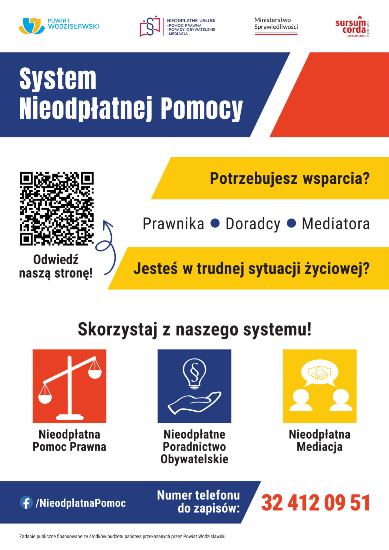 Zdjęcie artykułu Nieodpłatna pomoc prawna, poradnictwo obywatelskie, mediacja oraz edukacja prawna w 2025 r.