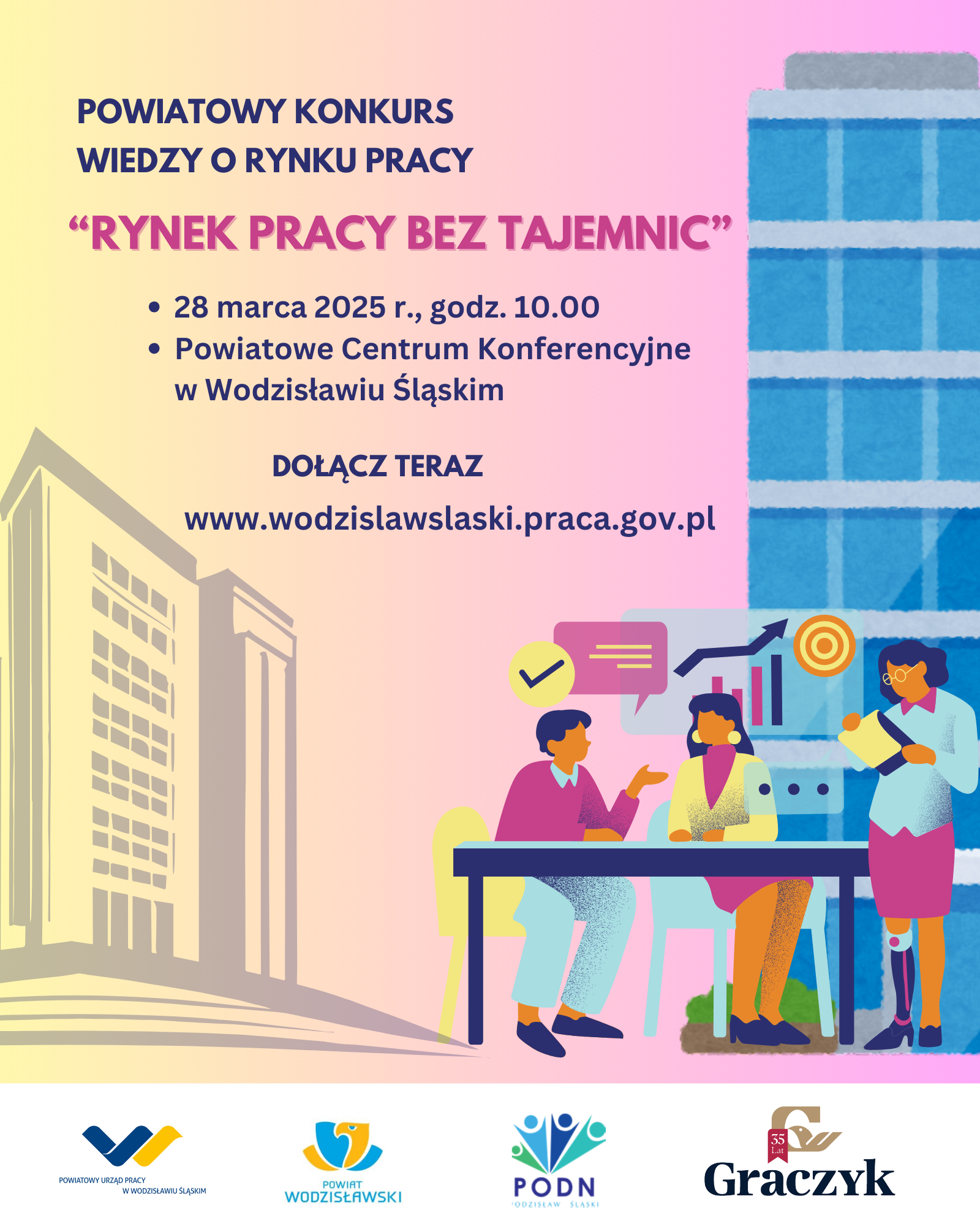 Zdjęcie artykułu Powiatowy Konkurs Wiedzy o Rynku Pracy „Rynek Pracy Bez Tajemnic”