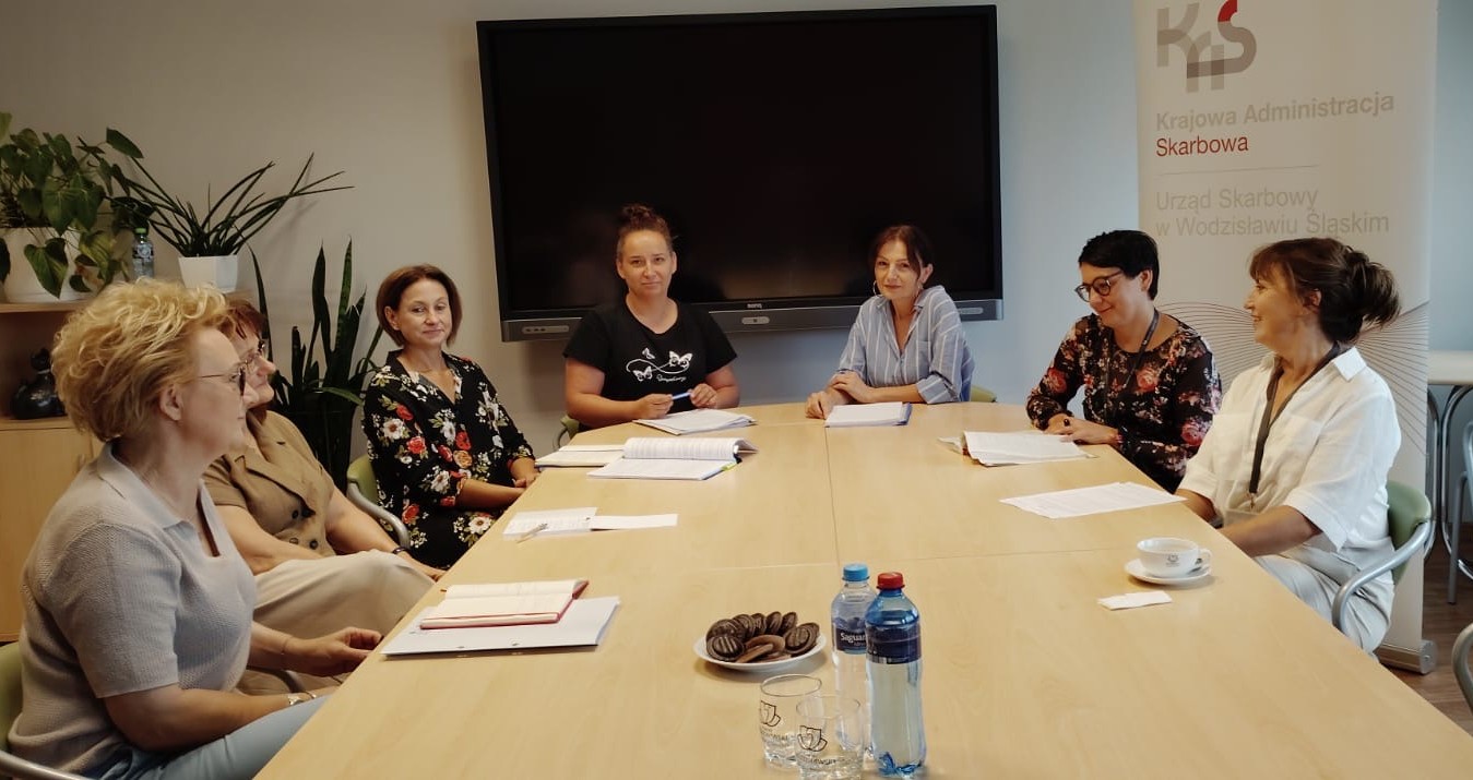 Zdjęcie artykułu Spotkanie z pracownikami wodzisławskiego Urzędu Skarbowego