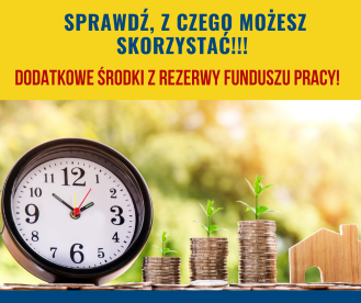 Zdjęcie artykułu Dodatkowe środki z rezerwy Funduszu Pracy